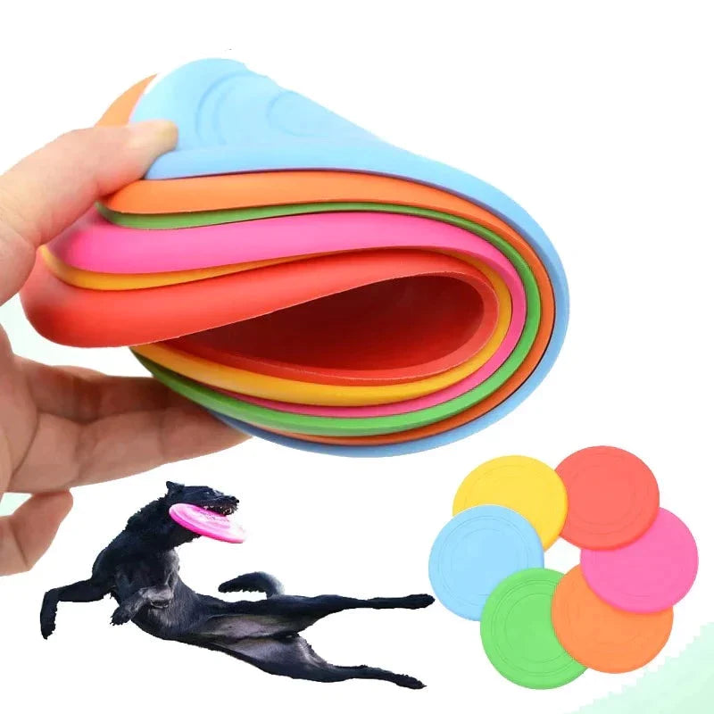 Disco de silicone - brinquedo para pet - Feitoo