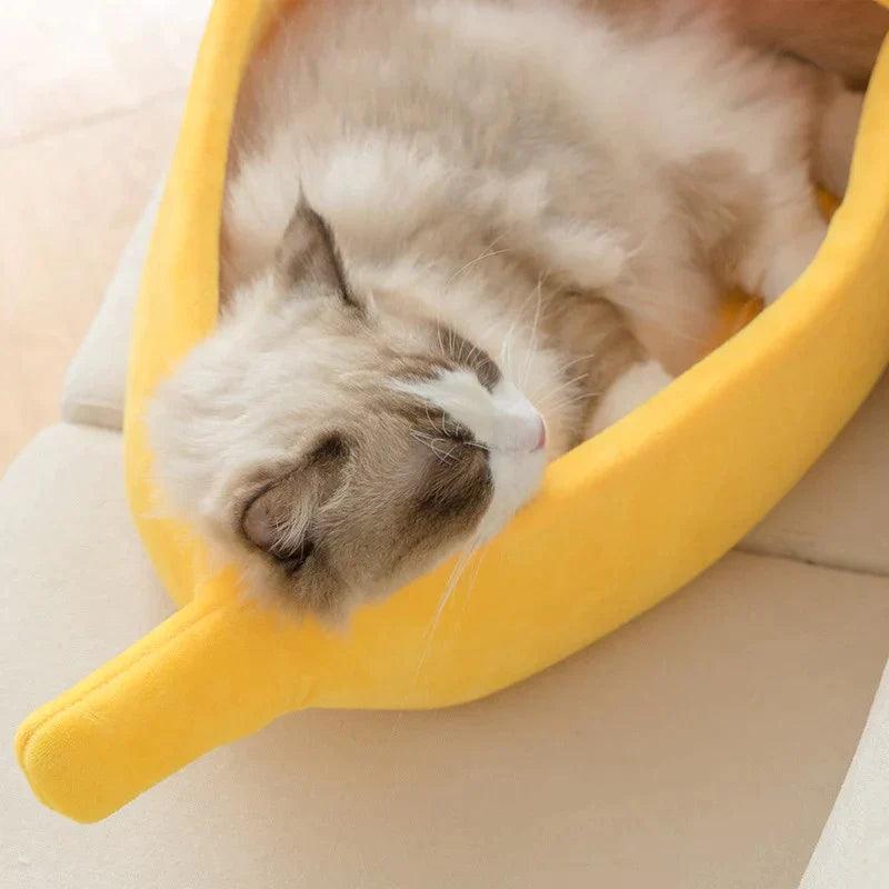 Cama banana para pets - Feitoo