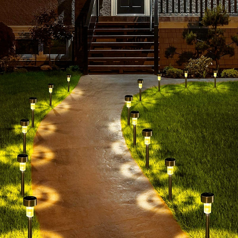 Lâmpada LED Solar À Prova D'água Para Jardim - Feitoo